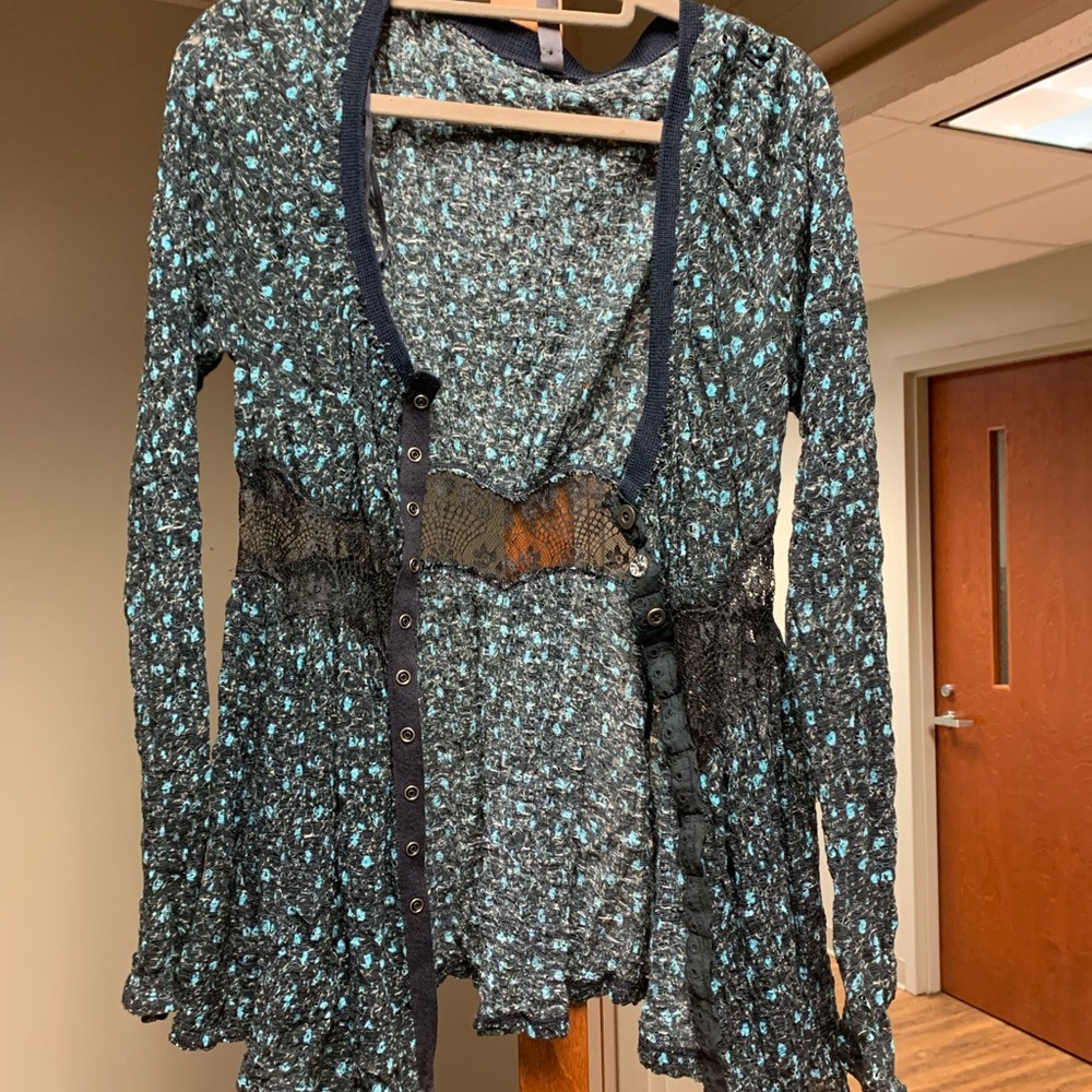 Free People cardigan.